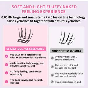 Pestañas Postizas al por Mayor OEM, Marca Privada, Banda Suave, Larga Duración, Veganas - Product Image 5