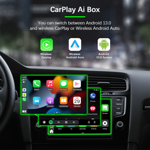 Chất lượng tuyệt vời tự động phụ kiện xe hơi đa phương tiện ai hộp Carplay <span class=keywords><strong>Android</strong></span> 13 cho xuất khẩu - Product Image 2