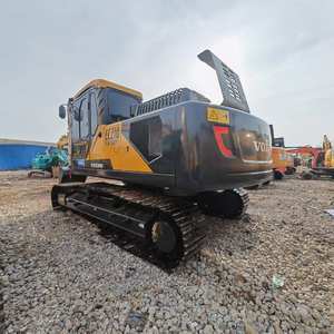 Excavateur moyen Volvo EC210D d'occasion 21 tonnes Prix raisonnable Mini pelleteuse japonaise originale avec moteur central et composants de moteur - Product Image 3