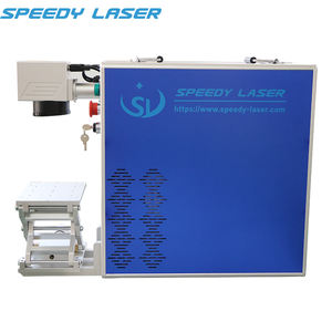 Máquina de grabado láser portátil, máquina de impresión de mechero de carcasa de teléfono móvil, 20 vatios, 30 vatios, 50 vatios, fibra láser Raycus refrigerada por aire - Product Image 5