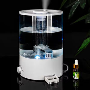Humidificateur d'air à ultrasons 4l affichage numérique mécanique blanc petit H2o brouillard d'eau <span class=keywords><strong>brumisateur</strong></span> avec télécommande pour <span class=keywords><strong>bébé</strong></span> - Product Image 1