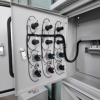 Caja de Control de Operación en Campo, Caja de Control con Botones Locales, Gabinete de Control Eléctrico de Operación Remota, Panel de Botones para Granja