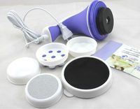 Masseur électrique pour tout le corps en dropshipping, multifonctionnel, relaxant pour le corps, instrument anti-graisse avec 5 têtes de remplacement
