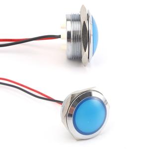 M22ไฟนำร่องติดแผงไฟแสดงสถานะ PBM-22L กั้นนำสายไฟ22มม. ไฟแสดงสถานะแบบติดตั้งได้โดยนักบิน - Product Image 2