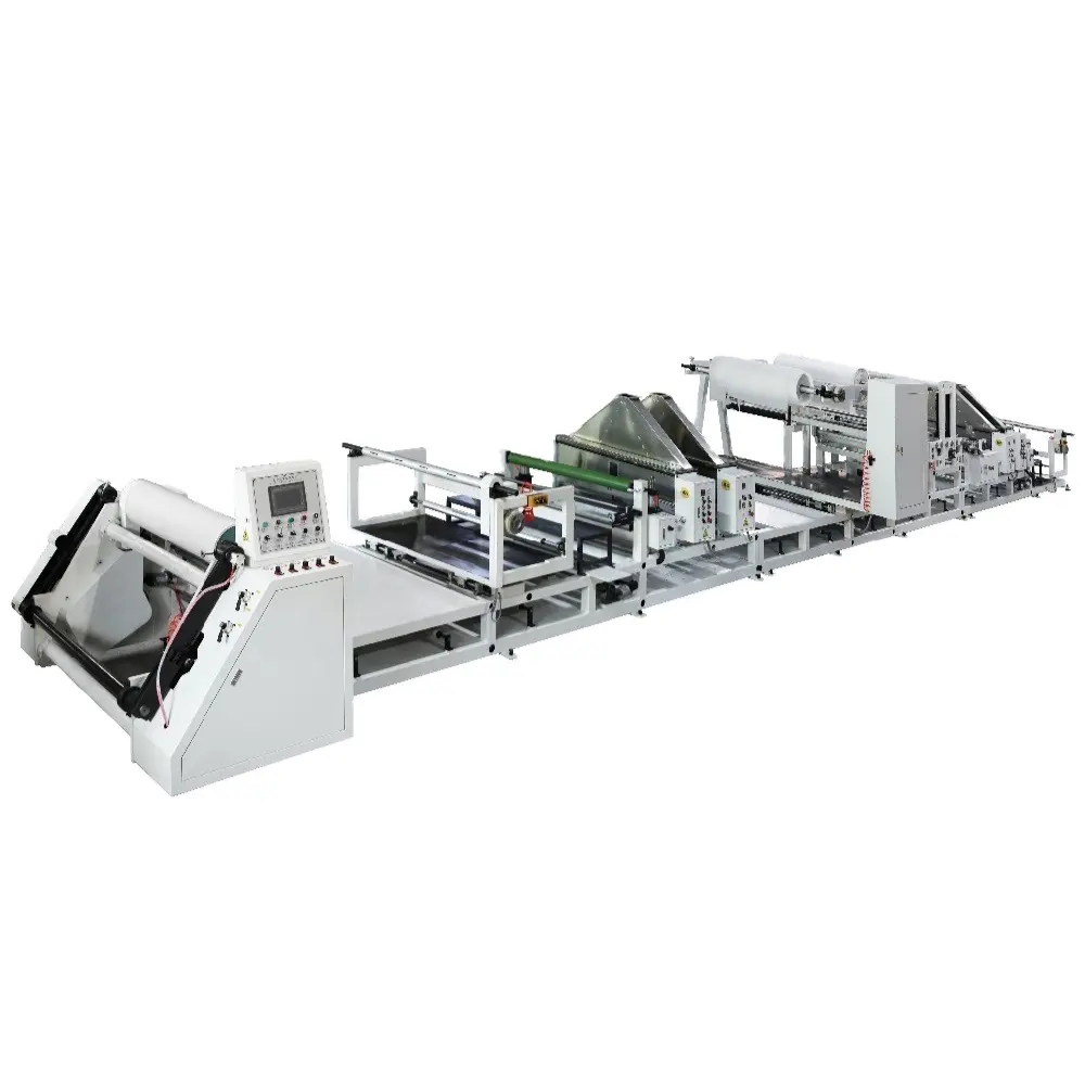 Semi-auto Baby diaper and sanitary napkin Raw Material Complete production line 5-layer Structure SAP sap sheet Making Machine