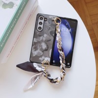 Funda de Lujo de Alta Gama con Brazalete para Teléfono Móvil, Modelo Pro 2026, para Samsung Galaxy Z Fold 6 5 4 3 Vivo XFold Magic Xiaomi Fold 2 3