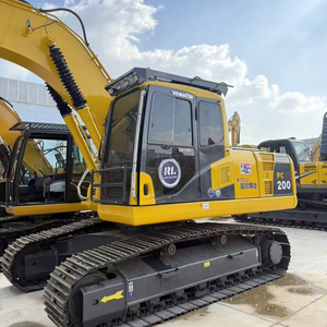 Excavatrice sur chenilles Komatsu PC210 d'occasion, 210 tonnes, modèle 2024, bonnes performances, boîte de vitesses d'origine, roulement du moteur, moteur principal, 1 an - Product Image 1