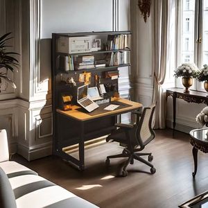 Giá lưu trữ thép nhiều lớp cho hộ gia đình sử dụng phần đáy rỗng Thiết kế bảng điều khiển để lưu trữ đồ lặt vặt máy giặt sách - Product Image 2