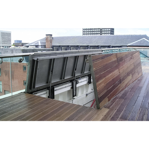 Tùy chỉnh hiện đại Sàn thép tự động Hatch hệ thống truy cập vô hình Swing tầng cửa ra vào với điều khiển từ xa nội thất bẫy cửa - Product Image 1