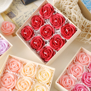 Vela Aromática 3D con Aroma a Rosa y Peonía, Hecha a Mano, sin Humo, para Cumpleaños, San Valentín, Pedidas de Mano, Decoración, Venta al por Mayor - Product Image 3