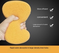 Éponge de coulis de sable colorée époxy haute densité tampons à récurer absorbants pour le nettoyage des carreaux et des sols