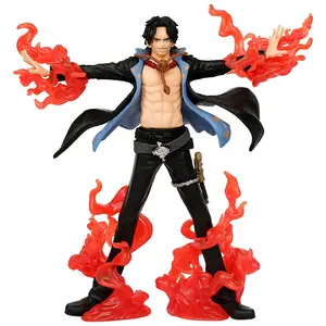 18cm DXF SPECIAL Fire Fist Ace ONE PIECE toys action figures anime wholesale ONE PIECE toys Box decoration model ornaments