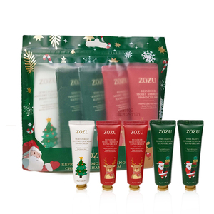 Coffret cadeau de Noël ZOZU Private Label, crème hydratante nourrissante pour les mains, pour peaux sèches - Product Image 1