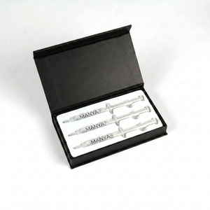 Kit de Blanchiment <span class=keywords><strong>Dentaire</strong></span> Doux - Boîte Cadeau Magnétique Noire de Luxe - Seringues de Gel à Formule d'Oxygène Actif de Qualité Alimentaire - <span class=keywords><strong>Émail</strong></span> Sans Sensibilité - Product Image 3