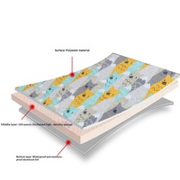 Tapis de camping portable épais, imperméable, à ultrasons, pour l'extérieur, tapis de pique-nique, lavable en machine, résistant à l'humidité