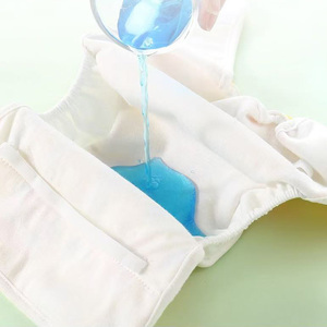حفاضات قطنية جديدة للأطفال بفتحات مزدوجة للساق، أغطية حفاضات مقاومة للماء للمواليد الجدد، سراويل تدريب مانعة للتسرب مع خطاف وحلقة - Product Image 5