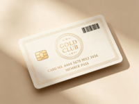 Tarjeta PVC de Contacto con Transferencia de Impresión Personalizada, Lámina Dorada/Plateada, Tarjeta Inteligente VIP con Chip y Código de Barras