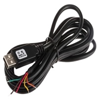 Cable USB a TTL de 6 pies con FTDI FT232RL de 5V para Impresora, Escáner de Código de Barras y Computadora con 1 Año de Garantía