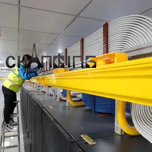 Factory Fiber Optic Cable Tray Pvc Abs Plastic Fiber Raceway Manufacture Oem Odm Network Yellow Cable Tray Supplier