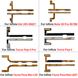Parti del telefono cellulare per Infinix Hot 20S 30 Play NFC Note 30 Smart Go power e volume cavi flex interruttore di alimentazione On Off cavo muto - Product Image 5