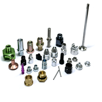 Services de tournage et d'usinage CNC, pièces filetées et non filetées, divers matériaux pour machines industrielles, certifiés ISO 9001