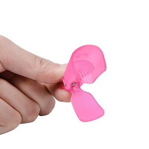 11-Color Gel Remover Plastique Nail Art Soak Cap Nail <span class=keywords><strong>Degraissant</strong></span> Nettoyant Conseils Vernis À Ongles Dissolvant Clip Doigts Manucure Ciseaux - Product Image 5