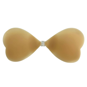 <span class=keywords><strong>Sujetador</strong></span> de silicona sin aros, sin tirantes, con cierre frontal, efecto push-up, en forma de corazón, adhesivo, delgado, sin costuras, sexy y ecológico, el más vendido. - Product Image 1