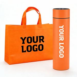 Bouteille d'eau isotherme en acier inoxydable 304 avec affichage de la température, personnalisable avec logo, pour réunions, cadeaux promotionnels d'entreprise, tasse droite sous vide - Product Image 1