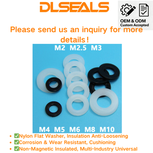 <span class=keywords><strong>Rondelle</strong></span> plate en nylon haute performance avec matériau PA6 pour fixation industrielle, équipement mécanique, joint d'étanchéité - Product Image 3