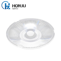 Collimateur optique commercial PC projecteur piste Cob lentille éclairage LED intérieur avec matière plastique Fresnel d'inondation achromatique