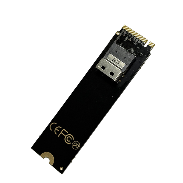 Premium Quality Wholesale NVMe M.2 NGFF Interface to Slimline SAS (SFF-8654) Adapter Card Factory Price Fast