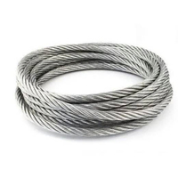 Câble en acier galvanisé 6x36 WS IWRC, câble métallique en acier, 6 brins, pour plateformes pétrolières, grues, treuils, levage, aménagement maritime