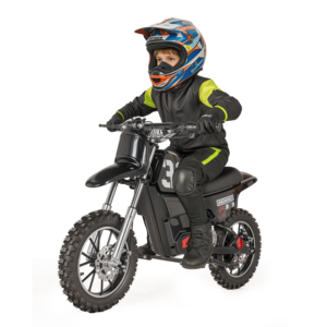 Moto Cross Électrique pour Enfants avec Lumières LED, Freins à Disque et Suspensions Avant Arrière, Moteur 36V 350W, Monovitesse - Product Image 1