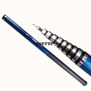 7m 8m 10m 15m 18m Telescopic Extension Pole Fiberglass Fishing <b>Rod</b> - Product Image 3