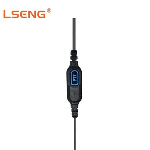 Auriculares Intrauditivos Manos Libres LSENG para <span class=keywords><strong>Radio</strong></span> Comercial, con Conector PTT en Línea de 2 Pines, para Comunicaciones Diarias Kenwood TK - Product Image 2