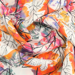 Tela de <span class=keywords><strong>lino</strong></span> con estampado Digital, tejido Floral japonés, venta al por mayor - Product Image 3