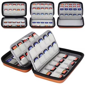 Chất lượng cao xách tay chống sốc EVA trường hợp khó khăn cho SD thẻ nhớ và 3DS/<span class=keywords><strong>DS</strong></span> Thẻ trò chơi SD thẻ mang lưu trữ trường hợp hộp - Product Image 2