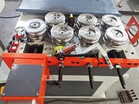 Machine de cintrage automatique hydraulique pour tubes en U, profilés métalliques, tubes en acier inoxydable, aluminium et plastique