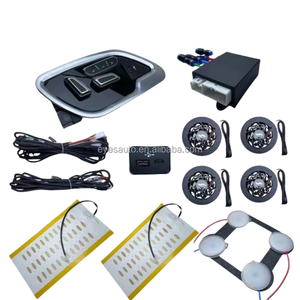 Original Auto Luxus-Innenausstattung Leder-Sitzkissen Wärmer Heizung Belüftung Kühlung Massage-Bezug 12V für Alphard - Product Image 5