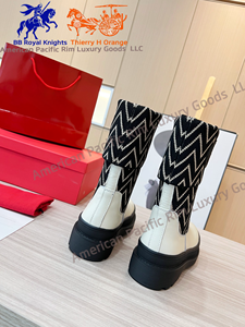 Elegant Luxury Women's <b>Knee</b>-<b>High</b> Boots with 5-10cm <b>High</b> Heel Platform Leather Cowboy Boot Style Flat Rubber Polyurethane Insole - Product Image 3