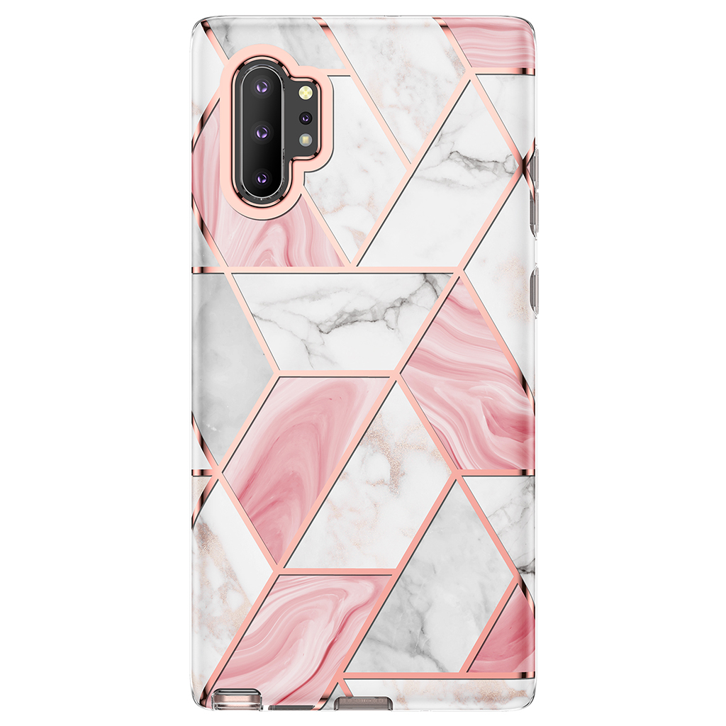 Electroplated Pink Marble