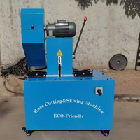 Pemotong & Pengupas Selang Hidrolik Efisiensi Tinggi 6-51mm dengan Pompa Mesin & Bantalan Daya Motor 3/4kw