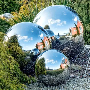 700mm polido aço inoxidável oco bola espelho polido aço esferas