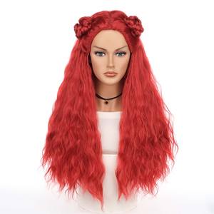 Disfraz de Halloween Rojo, Disfraz de Cosplay de <span class=keywords><strong>la</strong></span> <span class=keywords><strong>Hija</strong></span> de <span class=keywords><strong>la</strong></span> Reina de Corazones de Descendientes, Conjunto de Uniforme Rojo, DISN-012 - Product Image 3