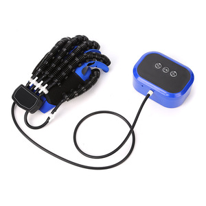 Hand Rehabilitation Gloves Electric Rechargeable With Remote <b>Control</b> For Stroke Hemiplegic Therapy Training - Product Image 5
