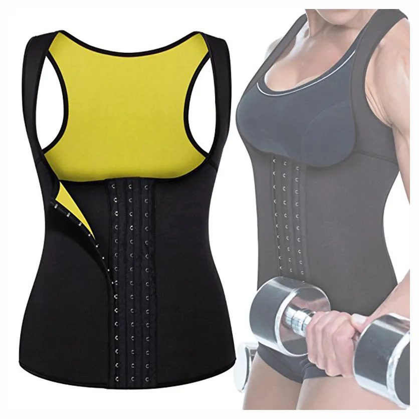 6283 donne Shapewear perdita di peso gilet in Neoprene Sauna sudore vita Trainer corsetto canotta donna allenamento sportivo Slim Body Shaper