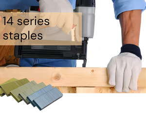 Custom Heavy Duty 14 Divergent Point Staples 3/8 Corona para la construcción - Product Image 6
