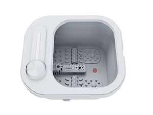 Lavadora plegable con control remoto Función de masaje de pies de burbuja Cómodo masajeador de pies cómodo en el hogar - Product Image 3