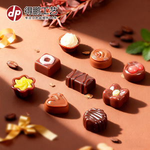 Adorno de Resina en Miniatura con Forma de Chocolate que Cae, Decoración para el Hogar, Accesorio de Escritorio - Product Image 4