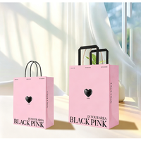 Sacs en papier kraft biodégradables personnalisés, imprimés offset, sacs cadeaux, sacs pour pâtisserie, sacs d'emballage jetables pour plats à emporter, vente en gros